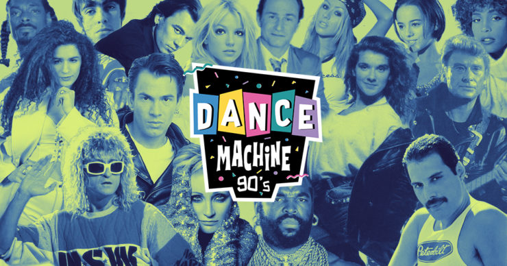 Soirée années 90's Dance Machine 90's à La Platefoeme Lyon. Janvier 2020