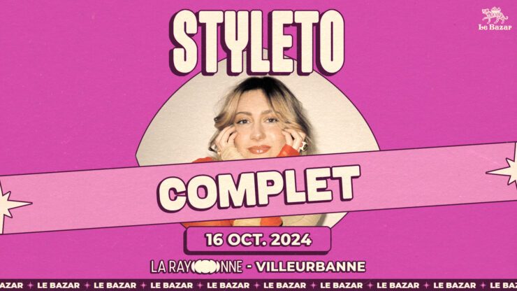 Styleto en concert à Lyon - La Rayonne - Villeurbanne - 16 octobre 2024 - concert chanson pop Lyon - agenda