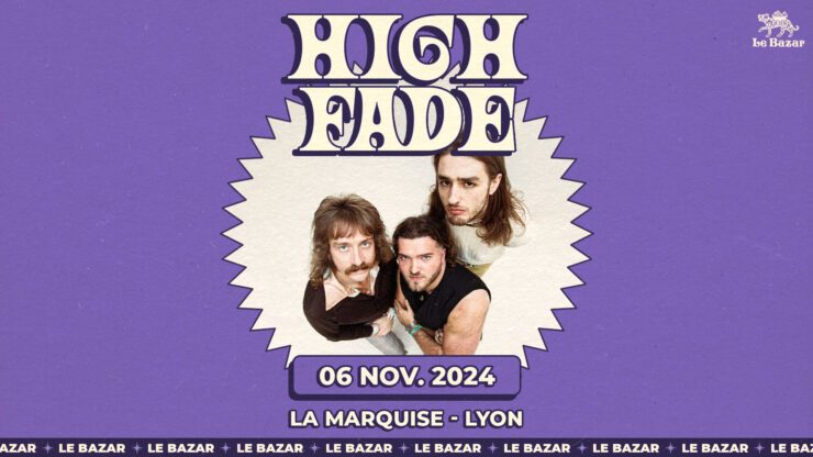 High Fade concert Lyon La marquise le Bazar - Totaal Rez - concert rock funk Lyon