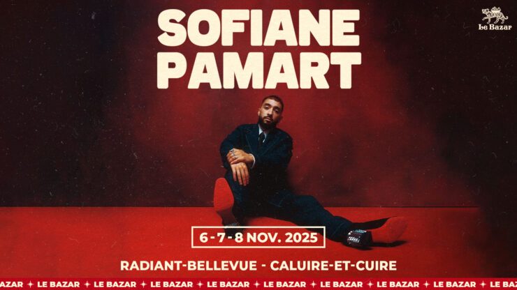 Sofiane Pamart en concert au Radiant-Bellevue Lyon Caluire-et-Cuire 6 7 8 novembre 2025 piano pianiste Le Bazar Totaal Rez billetterie places tickets