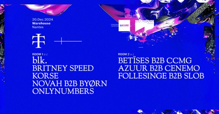 TELETECH : blk., Britney Speed, Korse, Novah, BYØRN, Onlynumbers... Du 20 au 21 déc 2024